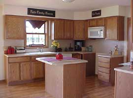 custom designed kitchen